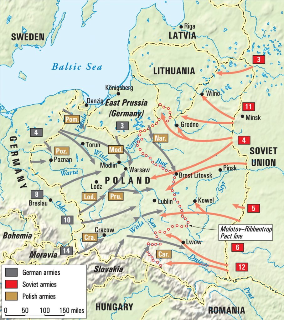 Russia Attack Routes
