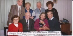 Meeting of the committee 29 January 1997 in Henia Łappo's home in Wolverhampton. Not present T. Walczak, W. Wawrzkowicz, D. Gradosielska, R.Grzybowski